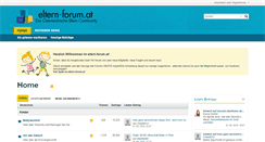 Desktop Screenshot of eltern-forum.at